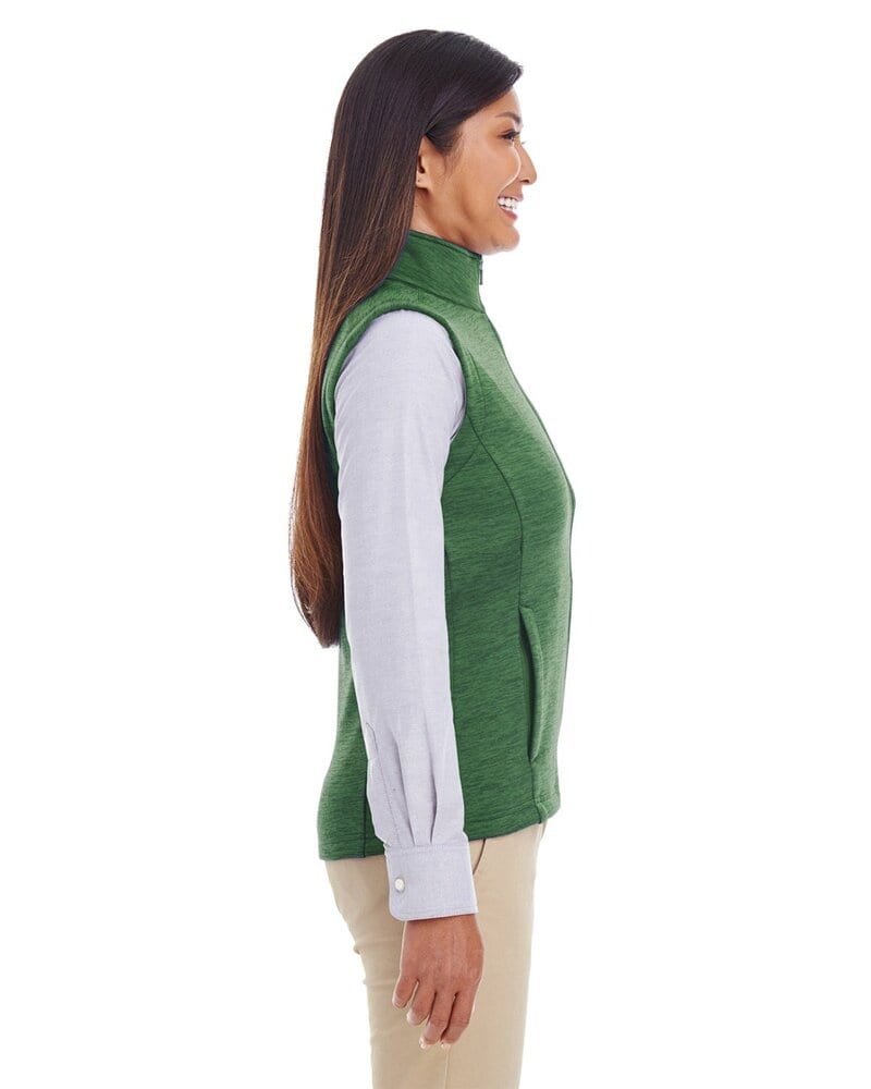 Devon & Jones DG797W - Ladies Newbury Mélange Fleece Vest
