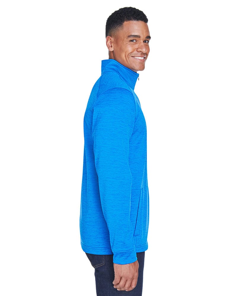 Devon & Jones DG798 - Men's Newbury Mélange Fleece Quarter-Zip