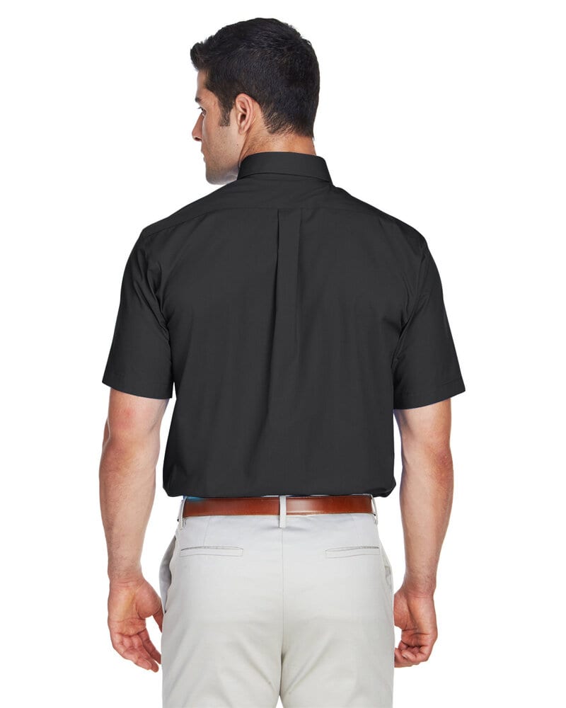 Devon & Jones D620S - Men's Crown Collection Solid Broadcloth Short Sleeve Shirt