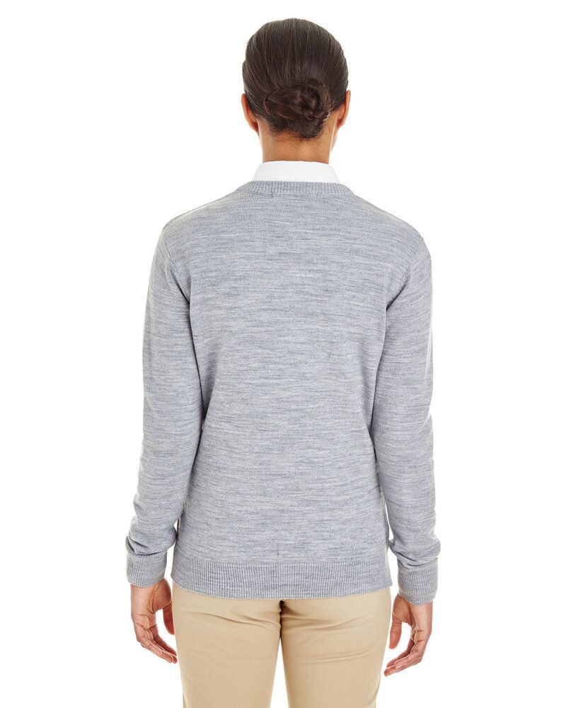 Harriton M420W - Ladies Pilbloc V-Neck Sweater