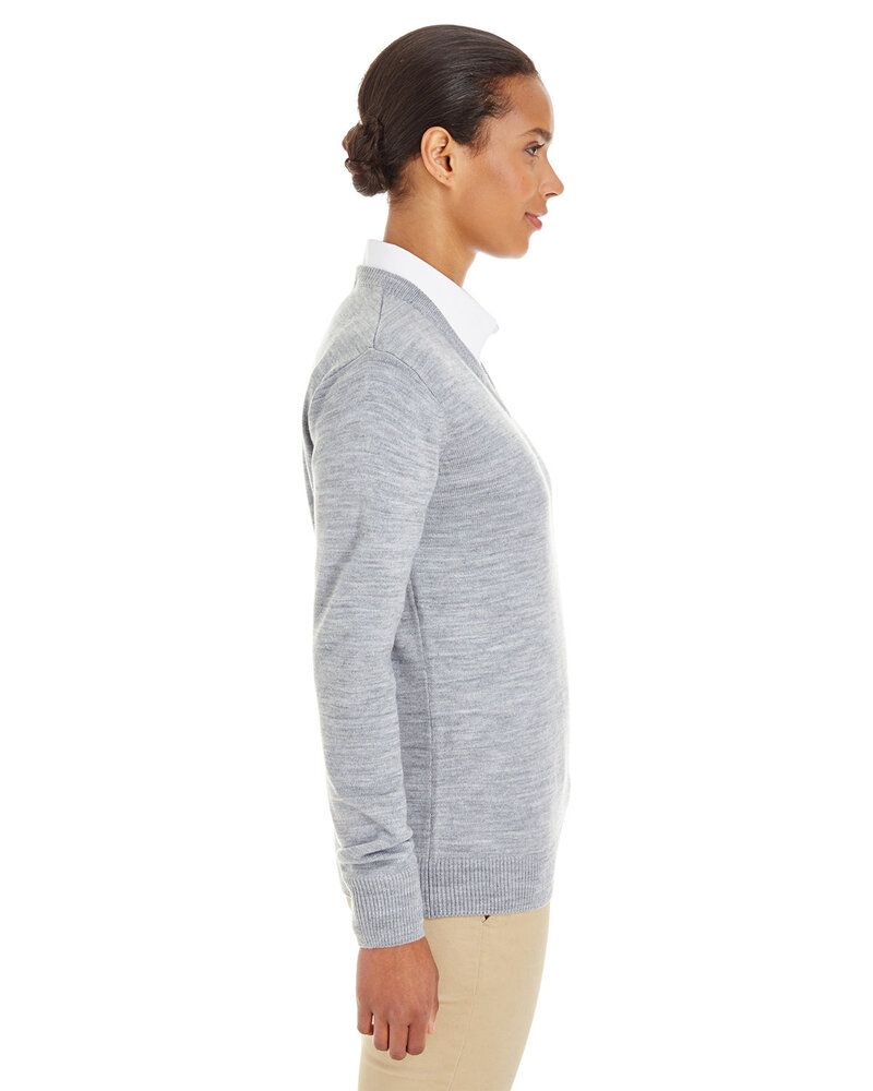 Harriton M420W - Ladies Pilbloc V-Neck Sweater