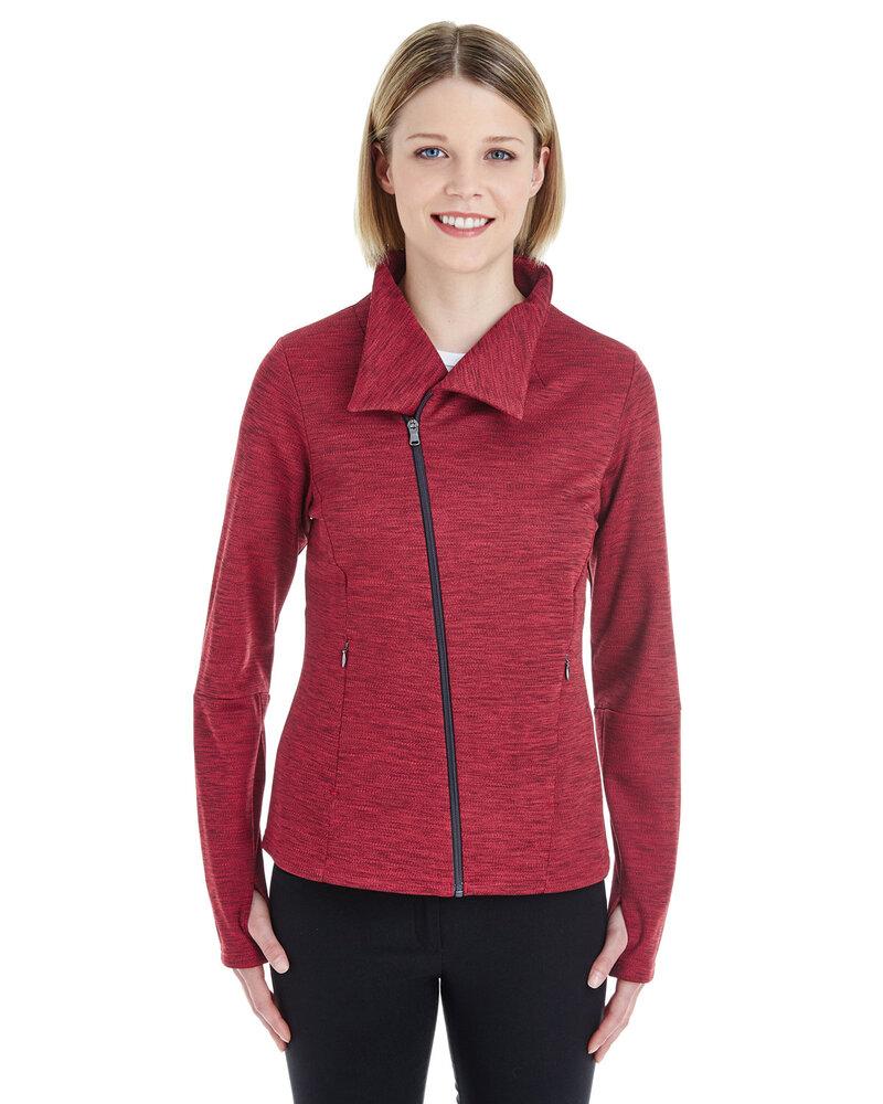 Ash City North End NE704W - Ladies Amplify Melange Fleece Jacket