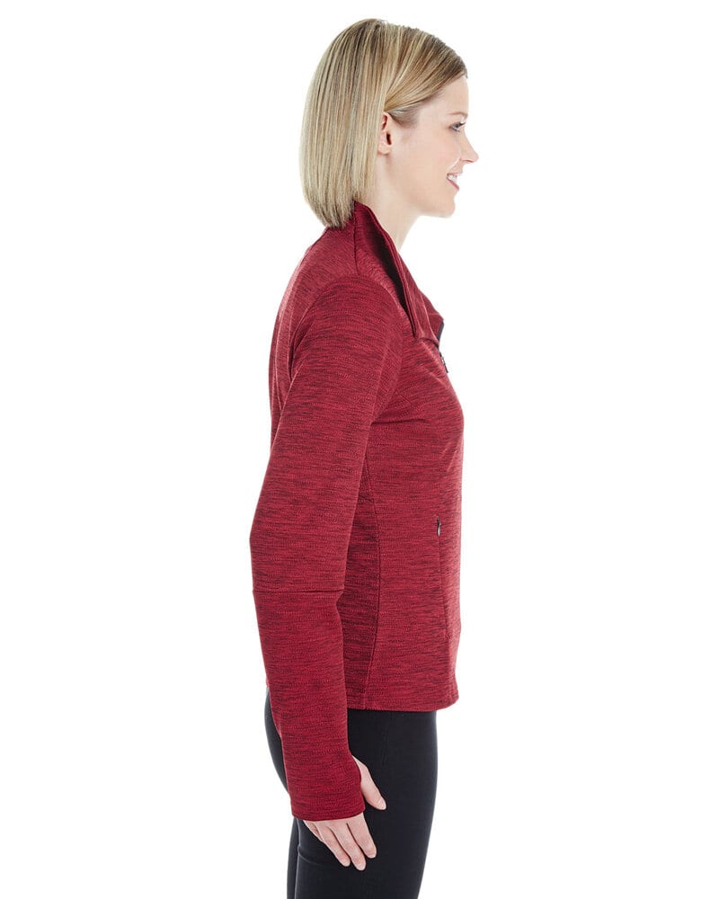 Ash City North End NE704W - Ladies Amplify Melange Fleece Jacket