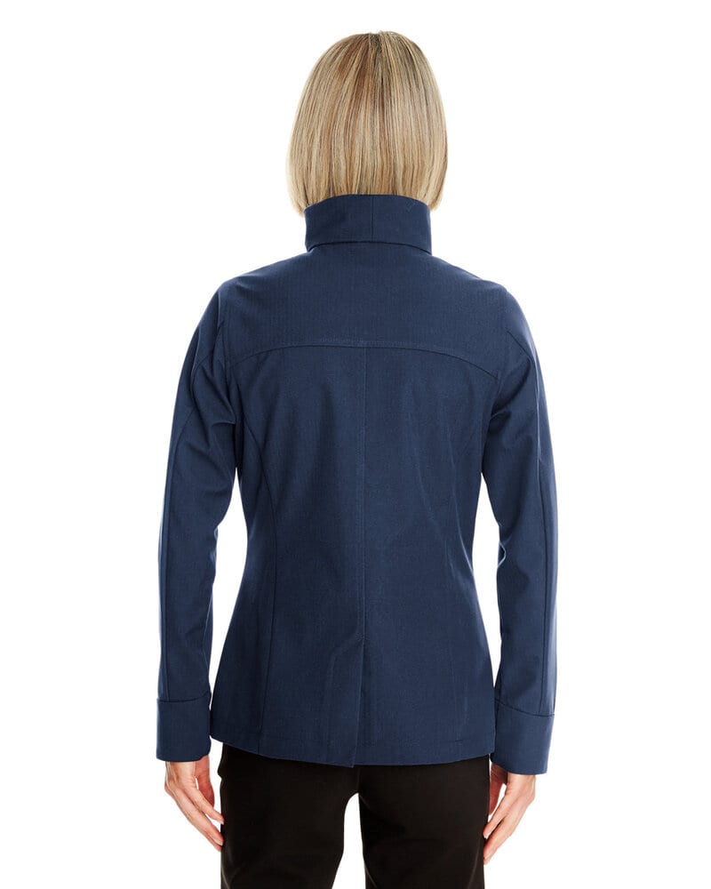 Ash City North End NE705W - Ladies Edge Soft Shell Jacket with Fold-Down Collar