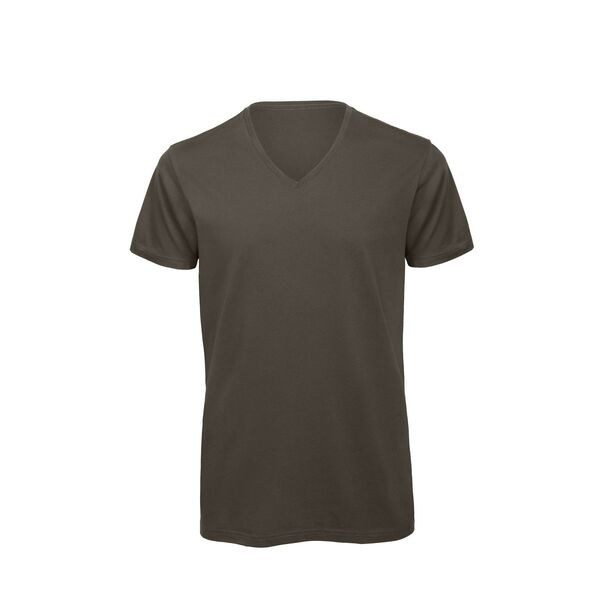 camiseta cuello v hombre