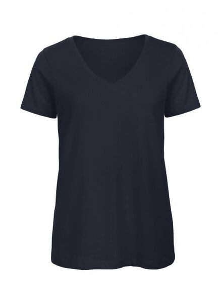 B&C BC045 - Organic Cotton V-Neck Womens Tee - Soft & Affordable