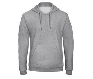 B&C ID203 - Hooded Sweatshirt Heather Grey