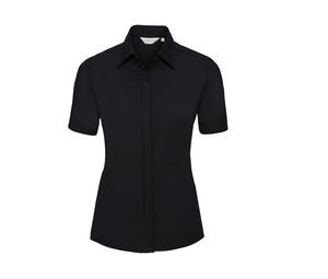 Russell Collection JZ61F - Women Shirt Ultimate Stretch Black
