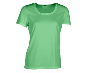 Sans Étiquette SE101 - No Label Sport Tee-shirt Women Lime