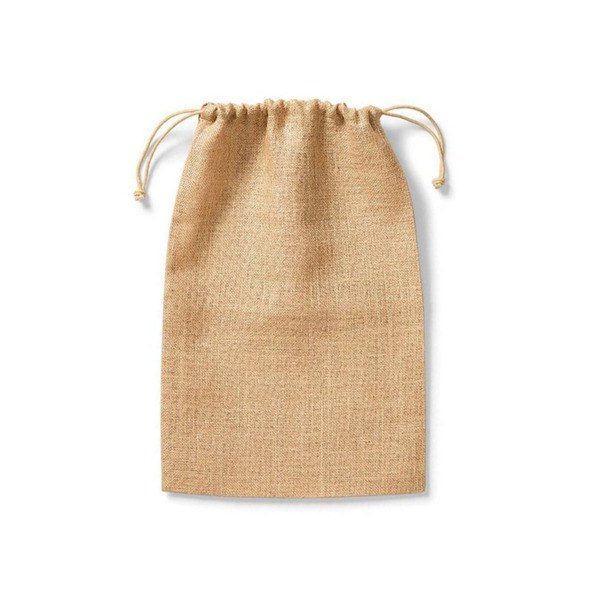 Westford mill WM415 - Eco-Friendly Burlap Drawstring Storage Bags