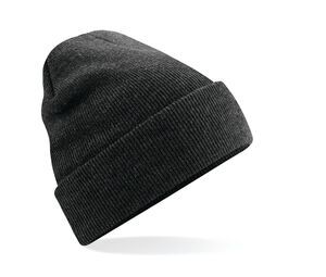 Beechfield BF045 - Beanie with Flap Charcoal