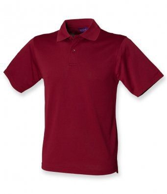 Henbury H475 - Camiseta Polo Coolplus® en Algodón Piqué