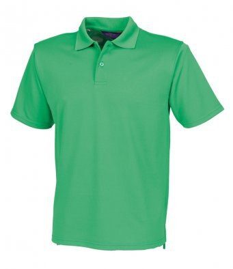 Henbury H475 - Camiseta Polo Coolplus® en Algodón Piqué