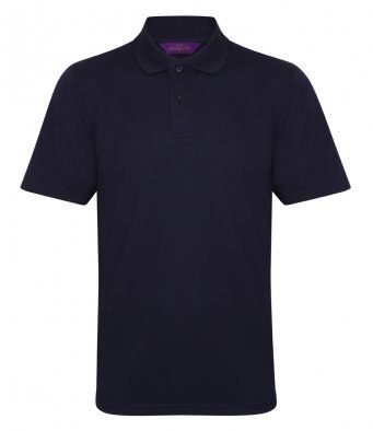 Henbury H475 - Camiseta Polo Coolplus® en Algodón Piqué