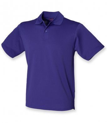 Henbury H475 - Camiseta Polo Coolplus® en Algodón Piqué