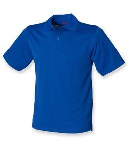 Henbury H475 - Coolplus® Wicking Piqué Polo Shirt Royal blue