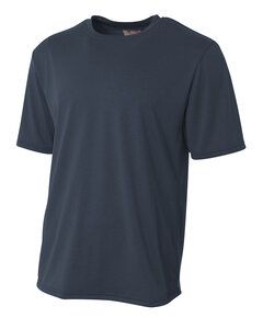 A4 NB3381 - YOUTH HEATHER PERFORMANCE CREW Navy Heather