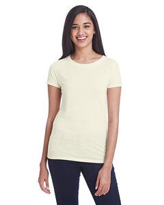 Threadfast 202A - T-shirt à manches courtes Triblend pour femmes Cream Triblend