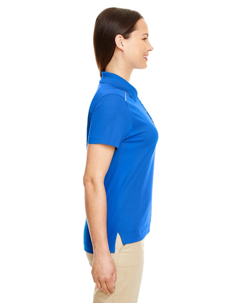 Core 365 78181R - Ladies Radiant Performance Piqué Polo with Reflective Piping