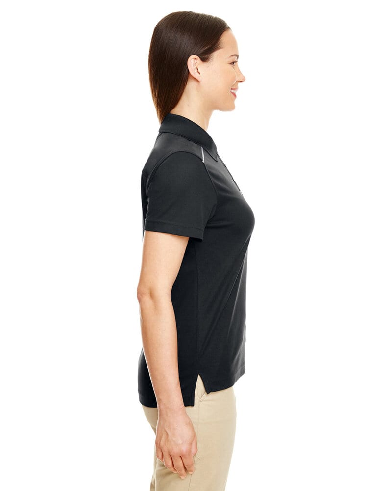 Core 365 78181R - Ladies Radiant Performance Piqué Polo with Reflective Piping