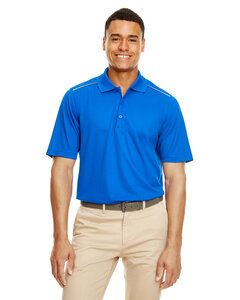 Core 365 88181R - Men's Radiant Performance Piqué Polo with Reflective Piping True Royal