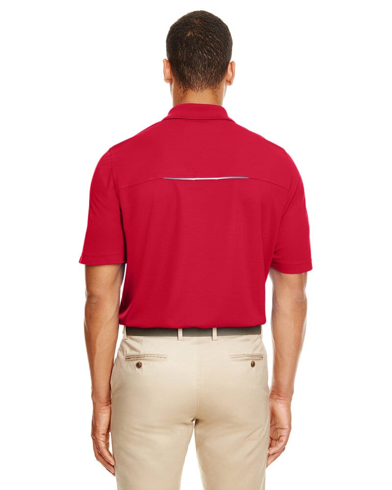 Core 365 88181R - Men's Radiant Performance Piqué Polo with Reflective Piping
