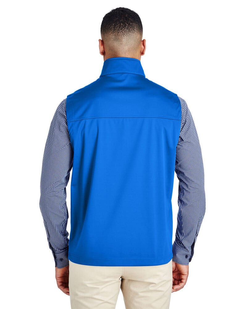 Core 365 CE709 - Gilet Techno Lite en tricot Tech-Shell à trois couches pour homme avec fermeture éclair