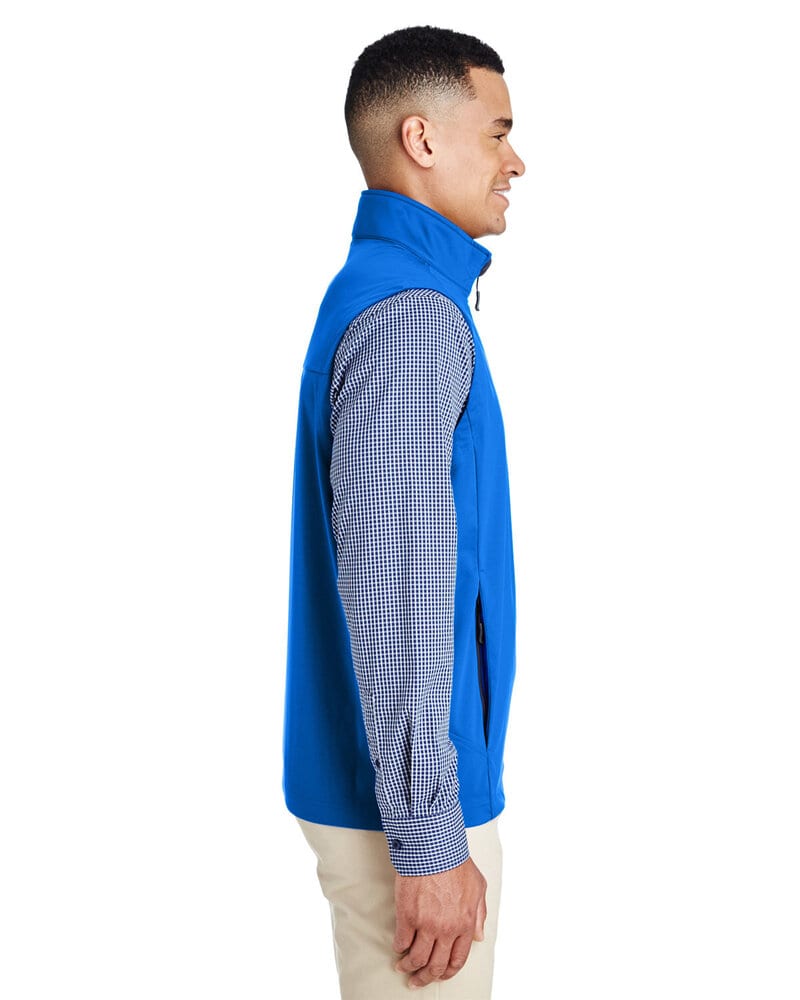Core 365 CE709 - Men's Techno Lite Three-Layer Knit Tech-Shell Quarter-Zip Vest