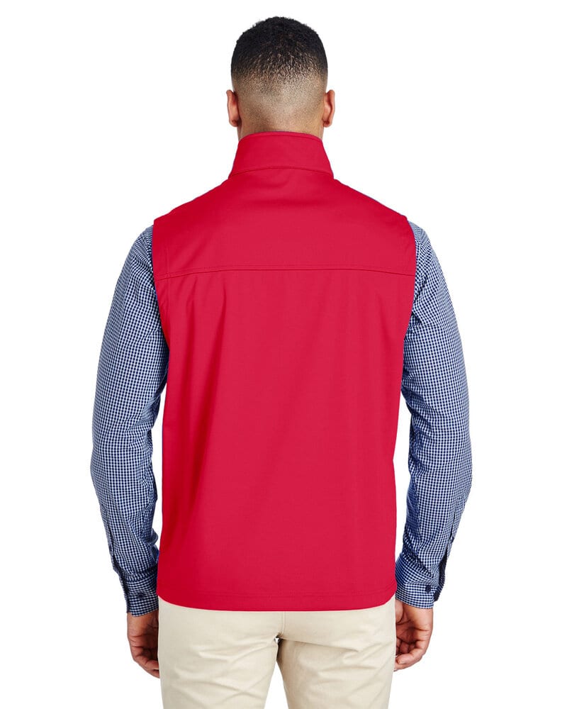 Core 365 CE709 - Men's Techno Lite Three-Layer Knit Tech-Shell Quarter-Zip Vest