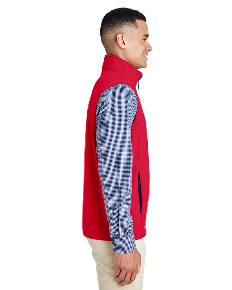 Core 365 CE709 - Men's Techno Lite Three-Layer Knit Tech-Shell Quarter-Zip Vest