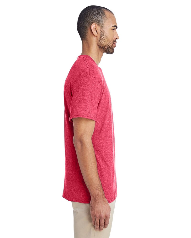 gildan t-shirts for men bright pink