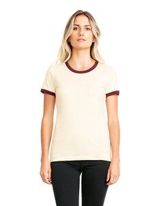 Next Level 3904 - Ladies Ringer T-Shirt