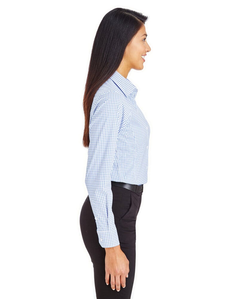 Devon & Jones DG540W - Ladies CrownLux Performance Micro Windowpane Shirt