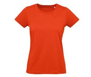 B&C BC049 - Women's T-Shirt 100% Organic Cotton Fire Red
