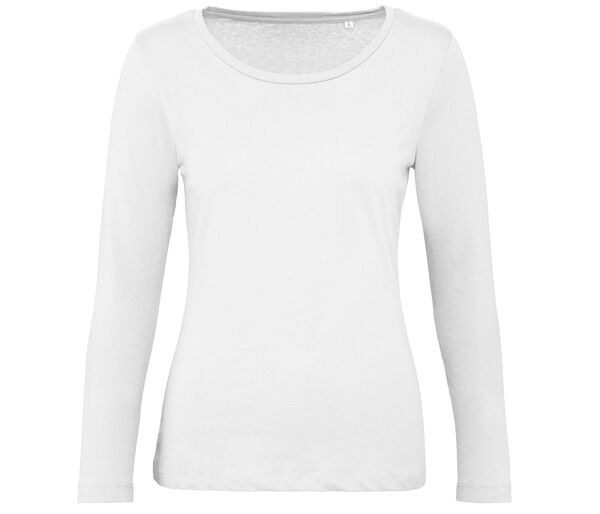 B&C BC071 - Camiseta de manga larga para mujer 100% algodón orgánico