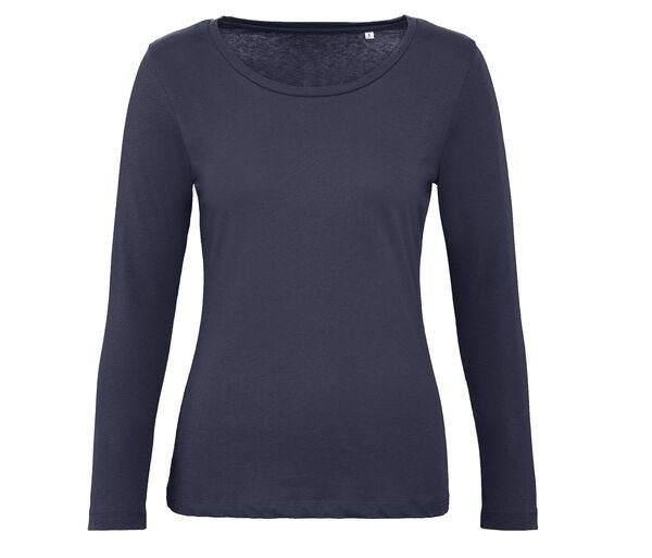 B&C BC071 - Eco-Friendly Organic Cotton Womens Long Sleeve Tee