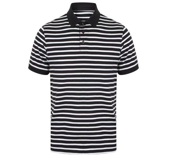 Front row FR230 - Camiseta polo a rayas Jersey