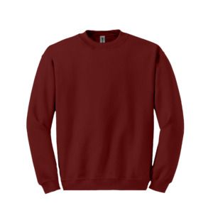 Gildan GN910 - Heavy Blend Adult Sweatshirt Met Ronde Hals Granaat