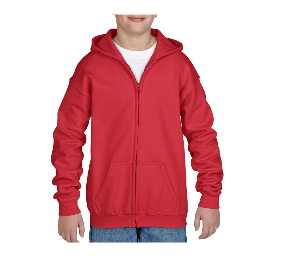 Gildan GN962 - Youth Full Zip Hooded Sweatshirt