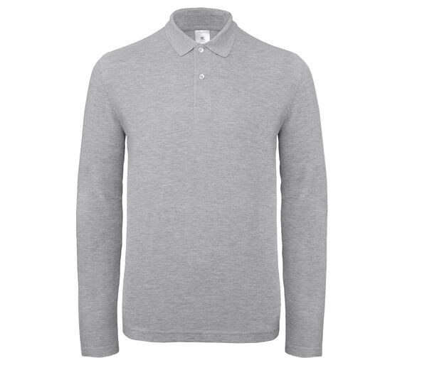 B&C ID1LS - Mens Classic Long Sleeve Polo Shirt