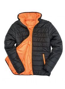 Result RS233 - Soft Padded jacket Black/Orange