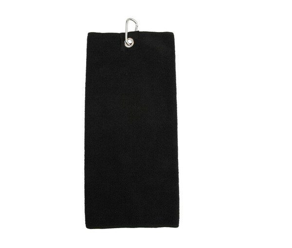 Towel city TC019 - Premium Microfiber Tri-Fold Golf Towel with Clip