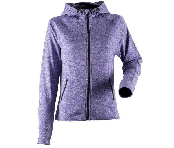 Tombo TL551 - Sudadera con capucha running para mujer