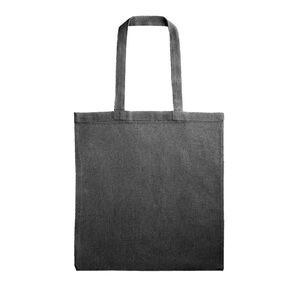 Westford mill WM225 - Large volume organic cotton shopping bag Graphite Grey