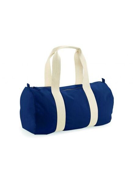 WestFord Mill WM814 - Eco-Friendly Organic Cotton Travel Barrel Bag