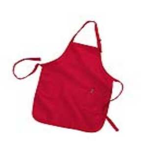 Q-Tees Q4350 - Full Length Apron with 2 Patch Pockets