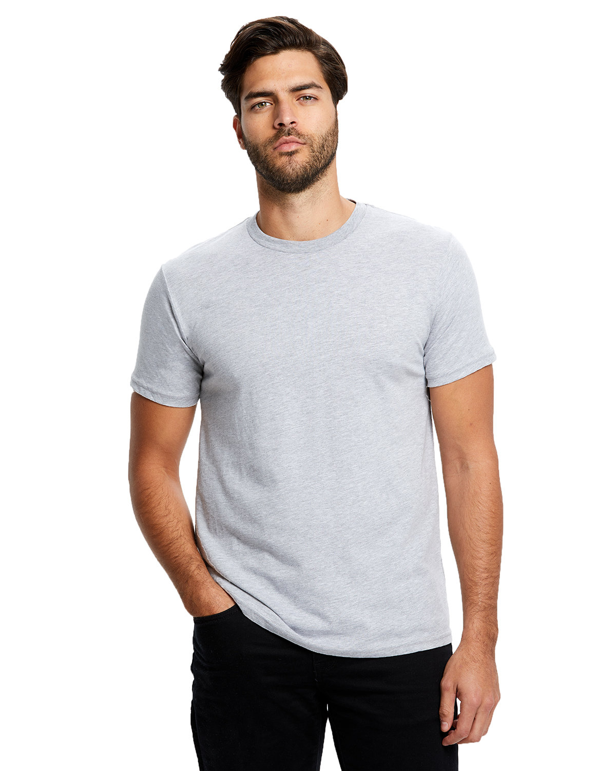 Made in USA Crew Neck Pure Cotton US Blanks Mens Premium Short Sleeve 