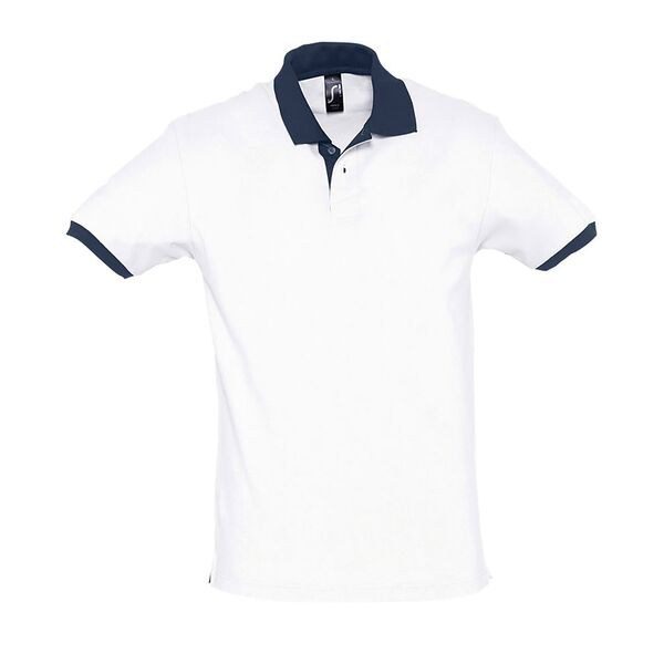 SOLS 11369 - Polo Bicolor Unisex de Algodón Premium