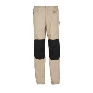SOL'S 01560 - METAL PRO Pantalon Bicolore Workwear Homme Corde / Noir