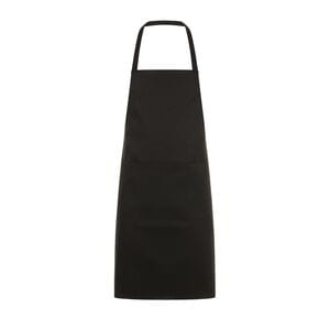 SOL'S 01744 - GRAMERCY Long Apron With Pocket Black